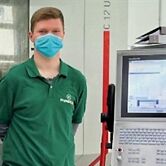 Corvin - Azubi bei der implantcast GmbH