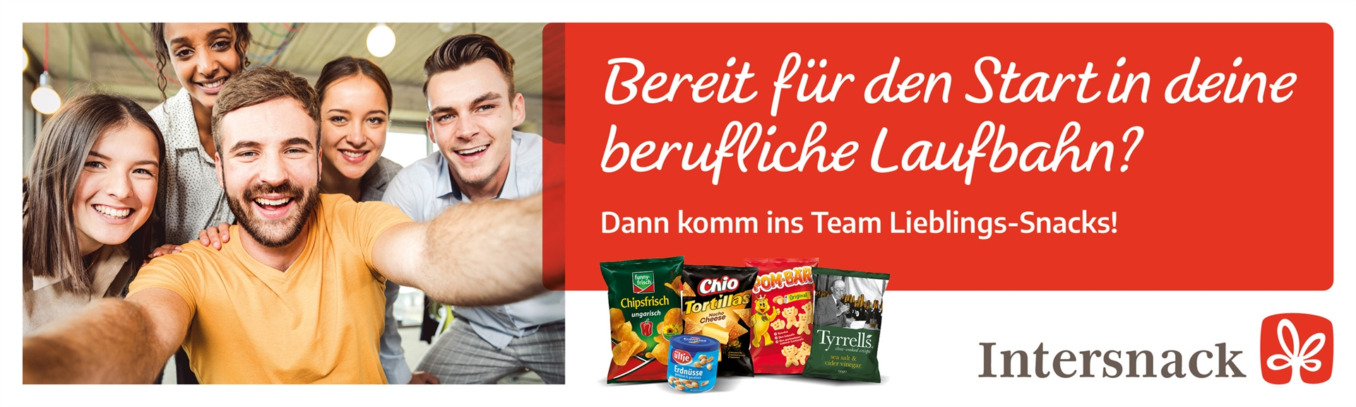 Freie Stelle Intersnack Deutschland SE