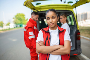 Rettungssanitäterin Rettungssanitäterin