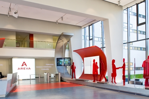 Framatome GmbH: Foyer Hauptgebäude Erlangen