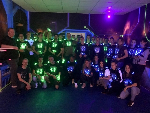 M-net Telekommunikations GmbH: Teamevent Lasertag 2019