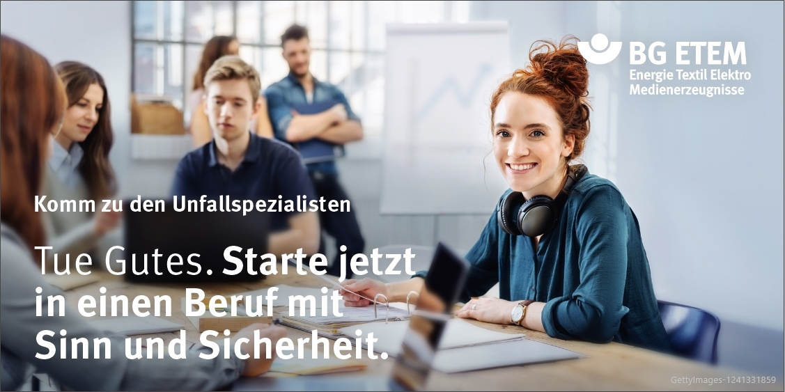 Berufsgenossenschaft Energie Textil Elektro Medienerzeugnisse (BG ETEM) Bild 3