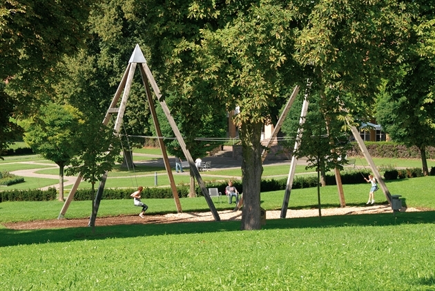 Psychiatrisches Zentrum Nordbaden: Große Parkanlage