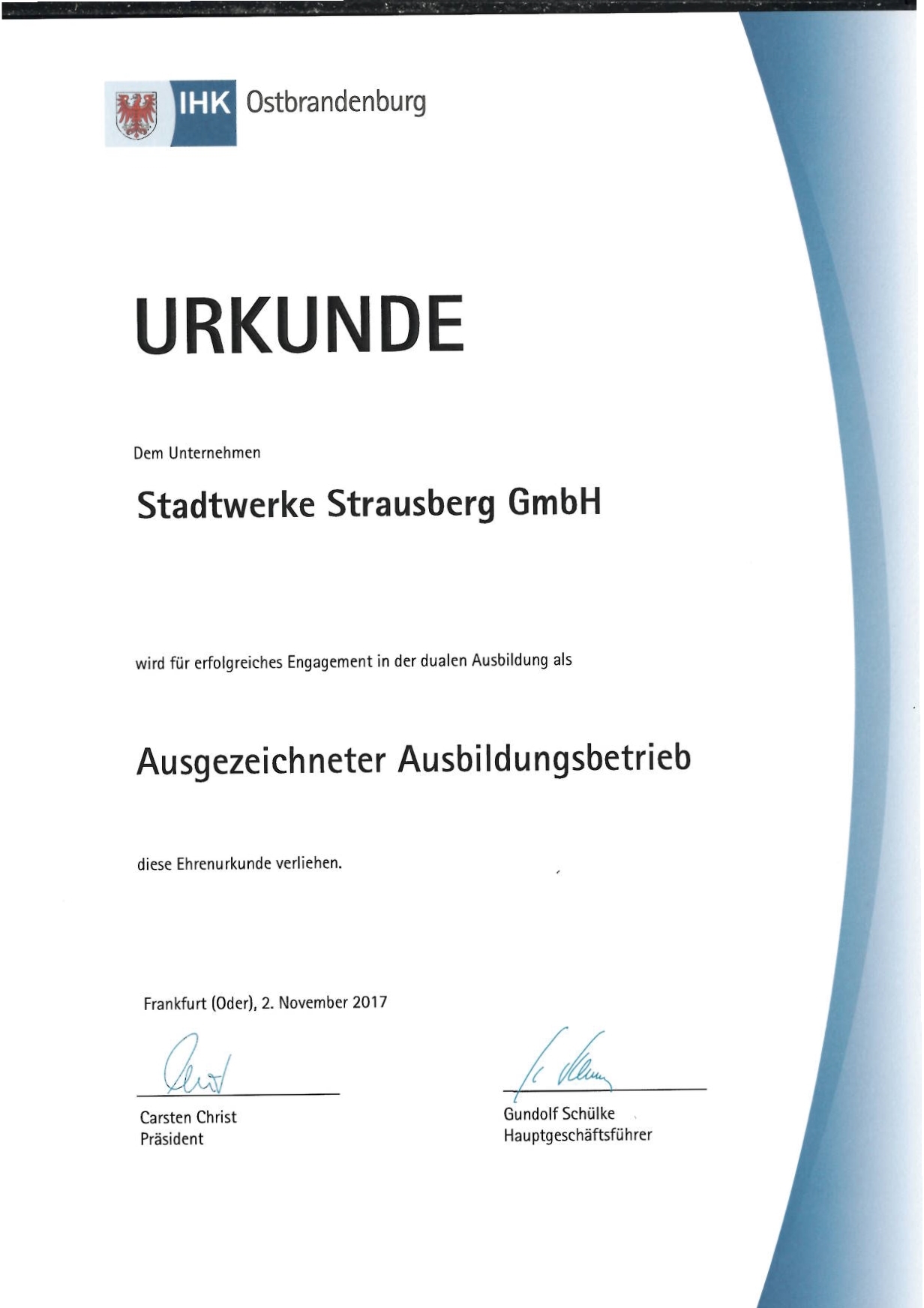 Stadtwerke Gruppe Strausberg Bild 4