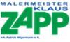 Logo Malermeister Klaus Zapp Inh. Patrick Hilgermann e.K.