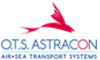 Logo O.T.S. ASTRACON air + sea transport systems GmbH